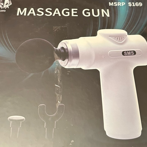 Sms Massage Gun… brand new sealed in box. White - Picture 2 of 5